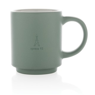 Taza publicitaria apilable en color 180ml